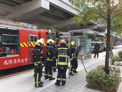 強化台灣燈會期間消防安全,中市持續實兵演練嚴陣以待