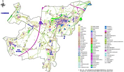 台中市豐潭雅神地區都市計畫土地使用示意圖