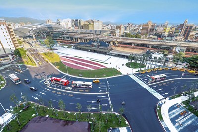 大智路打通讓台中車站前後站都市縫合 交通更便捷