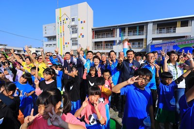 永順國小新校舍「順學樓」落成 盧市長:永遠快樂、順利學習