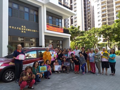巡迴輔導列車進入社區宣導