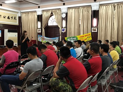 照顧清潔人員健康 中市府定期舉辦健康宣導