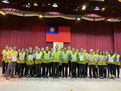 中市防災教育輔導團授證