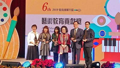 全國藝術教育貢獻獎 青年高中榮獲績優