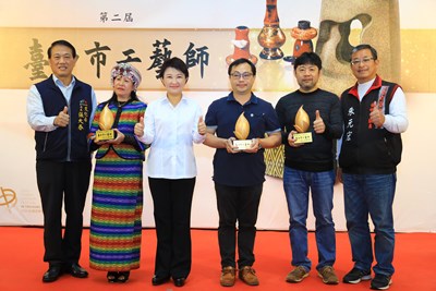 大師級認證!中市工藝師獎 傳承在地文化