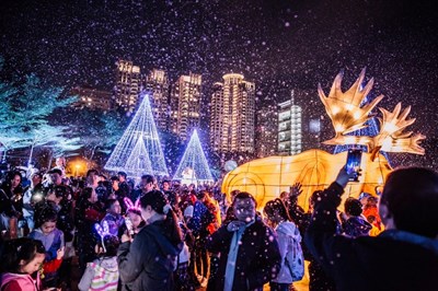 百場表演輪番上陣! 台灣燈會副展區熱鬧迎新年