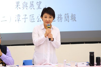 台中市長盧秀燕以「台中富市3」富強城市三大策略，規劃大台中經濟藍圖。