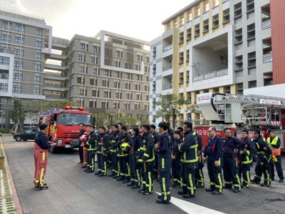 強化選舉消防安全 中市計票中心實地災防演練