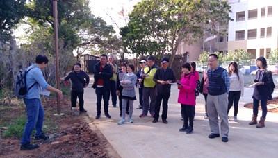 台灣燈會花燈競賽燈區佈展 教育局率工作小組場勘