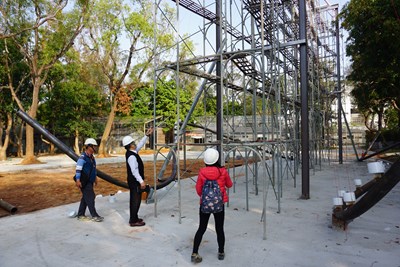 確保安全零職災! 中市府跨局處聯合輔導台灣燈會工程