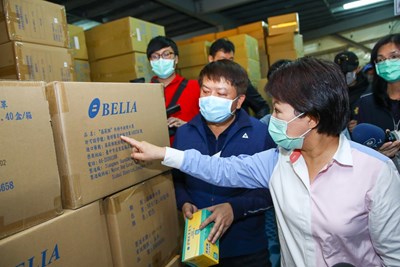 「罩」住民眾健康 盧市長促上游業者穩定供貨