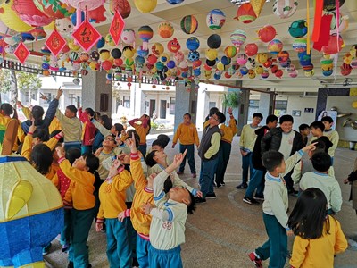迎接2020台灣燈會 中市逾百所學校彩繪5,000盞小燈籠