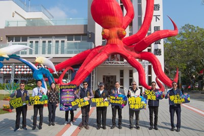 安心賞燈 中市府:防疫我們準備好了!