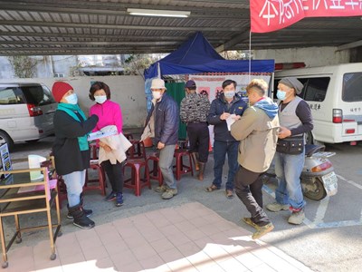 口罩實名制販售上路 梨山衛生所提供服務