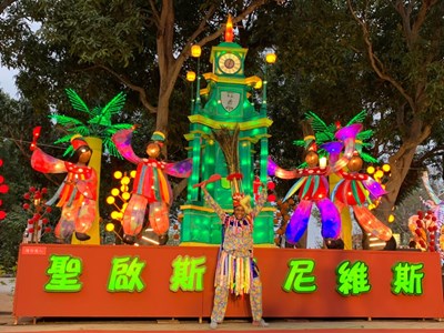 友邦展現精彩舞技 2020台灣燈會充滿濃濃異國風