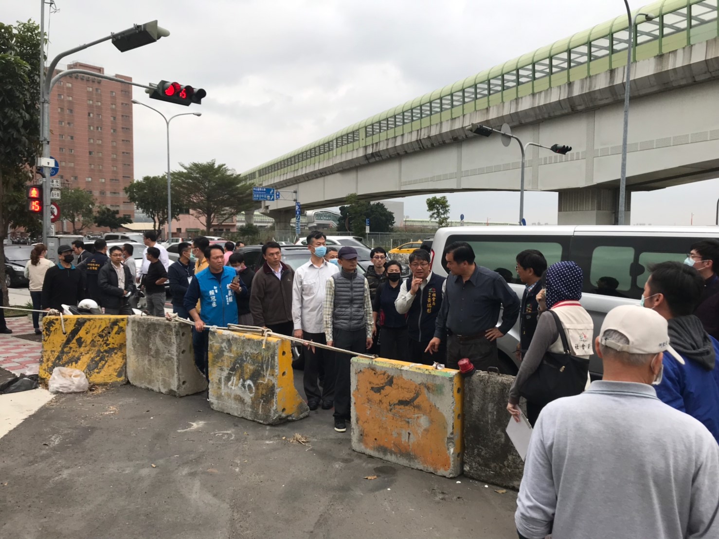 嚴重特殊傳染性肺炎防治專區 相關市政新聞 中山醫院大慶院區人車眾多中市府推交通改善措施