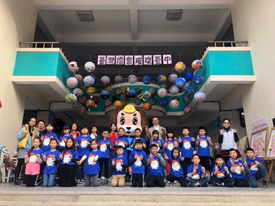 響應2020台灣燈會 文心國小製作花燈、春聯、彩繪燈籠