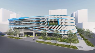 中市府斥資1.8億 大里東榮立體停車場明年完工