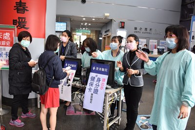 中市府大型活動禁止辦理 醫院、住宿服務機構實施訪客管理措施