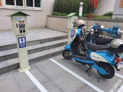 中市府續推環保低汙染    電動車充電站補助即日起開放申請