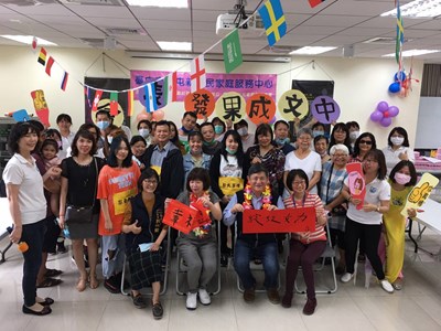中市新住民中文一級棒 吟唱唐詩、文字接龍樣樣來