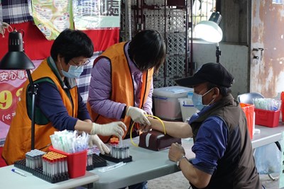 守護健康不打烊 中市府健康篩檢前進偏鄉