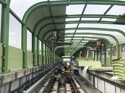 台中捷運增設隔音牆 提前6月底前完成