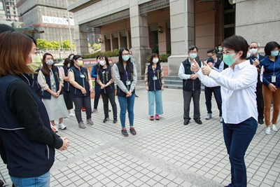 臺中市政府全球資訊網 市政新聞 居家檢疫人數下降 盧市長宣布動二備金補民政人員加班費