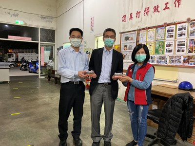 感謝維持台中市容的英雄 環保局長至清淨園區慰問清潔隊同仁