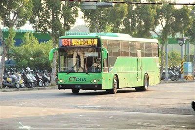 中市151、359路公車部分路段 4月17日起改駛專用道