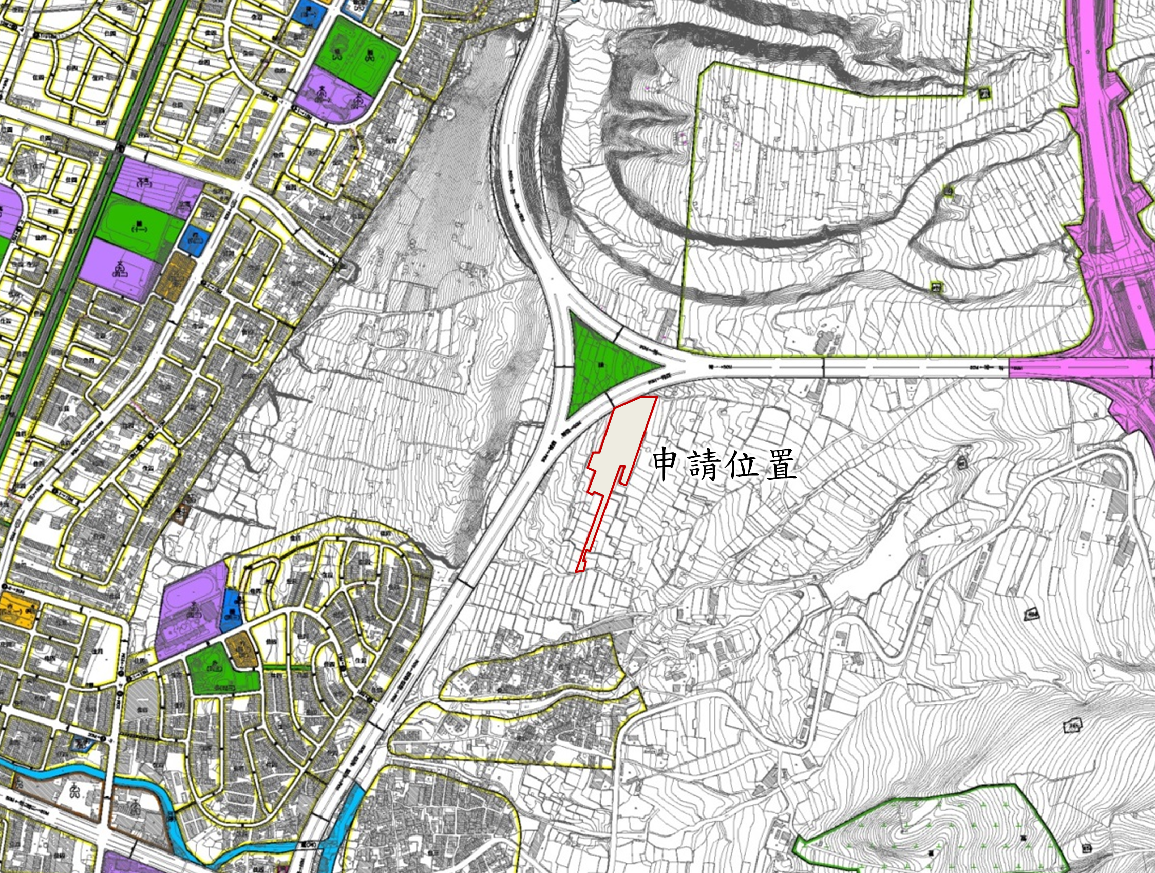 童綜合醫院沙鹿三民院區遷建位置示意圖