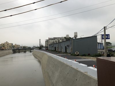 安良港大排護岸復建工程進度超前 汛期前完工