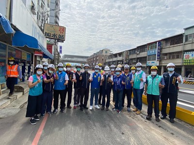 太原路地下道填平工程 進度大幅超前