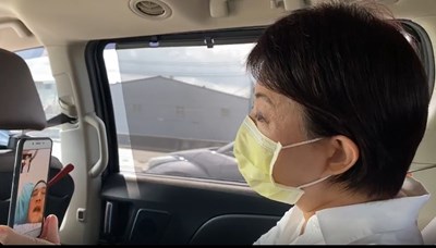 員警英勇執勤遭撞受傷 盧市長視訊慰問致謝守護治安