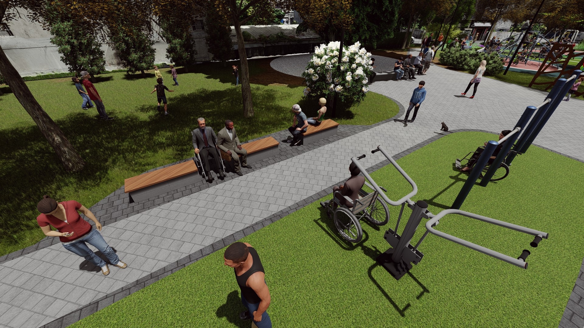 臺中市政府全球資訊網 市政新聞 共 榕 森林新亮點 烏日區細兒6公園開工