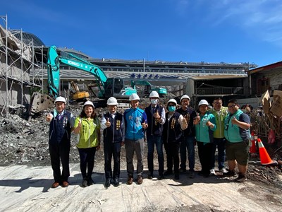 貫通大智路進度報告! 已拆完12層樓建築