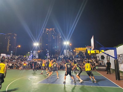 台中市政府積極培育在地籃球員並成立台中市夢想家青年隊 在惠中籃球場舉辦球員選拔賽