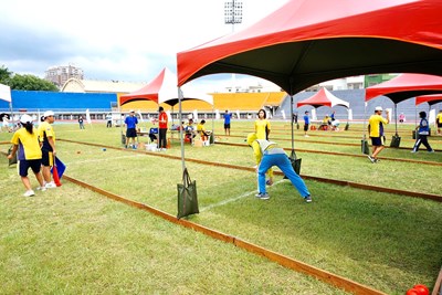 中市特奧滾球大集合 豐原體育場熱鬧登場