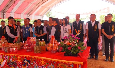 無主骨灰集中安葬 神岡「無主聚寶盆」開工