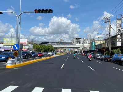 太原地下道走入歷史 中市府提前4個月填平通車
