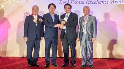 2020國家卓越建設獎昨(23)晚舉行頒獎典禮,台中市政府橫掃10獎項。