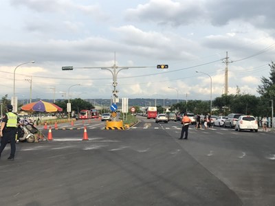 三順路美堤街口-早上狀況