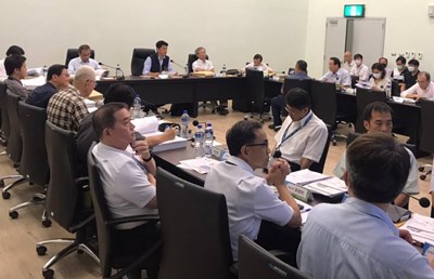 初勘委員會議由台中市政府提出初勘計畫,交通部列席指導