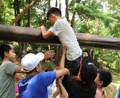 中市社會局舉辦「營地體驗」 助青少年挑戰自我