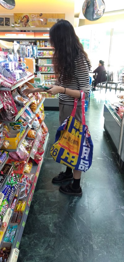 自備購物袋示意圖