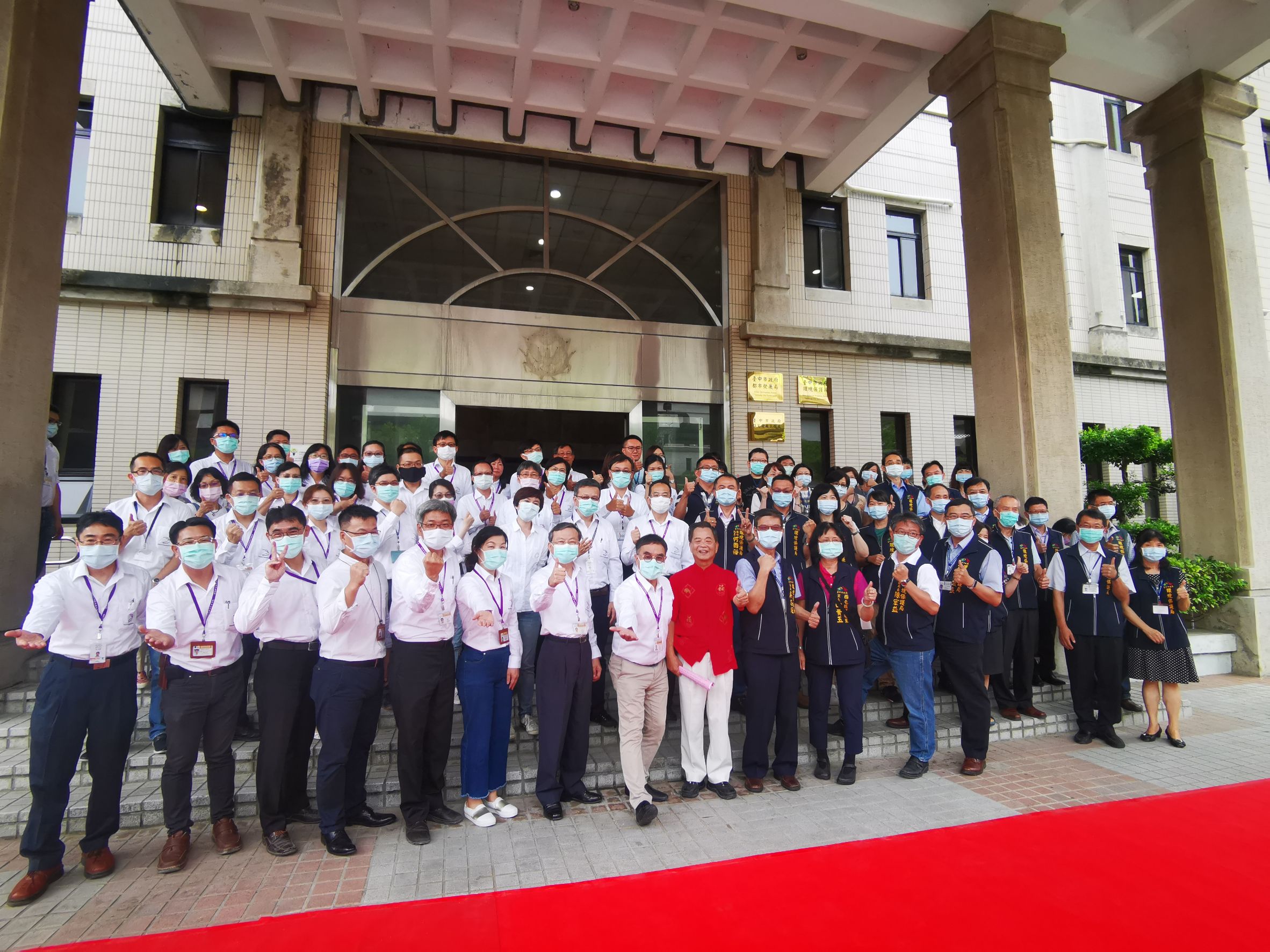 臺中市政府全球資訊網 市政新聞 文心第二市政大樓 揭牌民眾洽公更便利