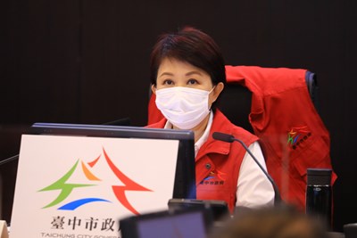 中市府三級開設嚴防颱風 盧市長:不掉以輕心