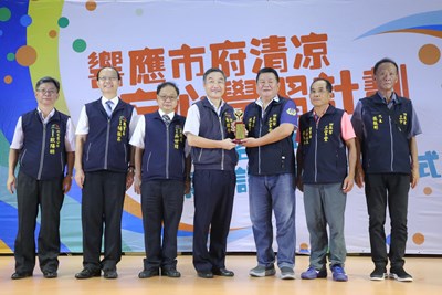 宮廟響應清涼安心學習計畫 中市府頒獎致謝