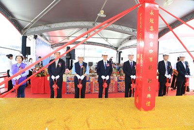風機鑄件龍頭新廠落腳台中 令狐副:中市離岸風電再邁大步