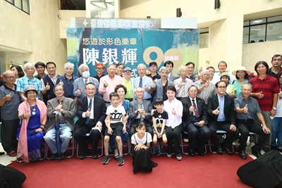 國寶大師陳銀輝90回顧展 盧市長讚:台灣驕傲!